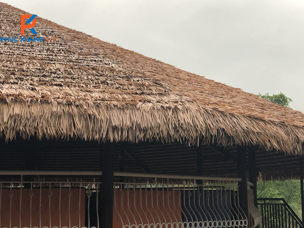 Dự án thi công chòi lá chòi bát giác 